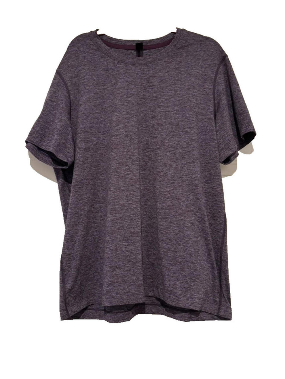 Men's sx XL‎ purple Lululemon short sleeve stretchy shirt BB